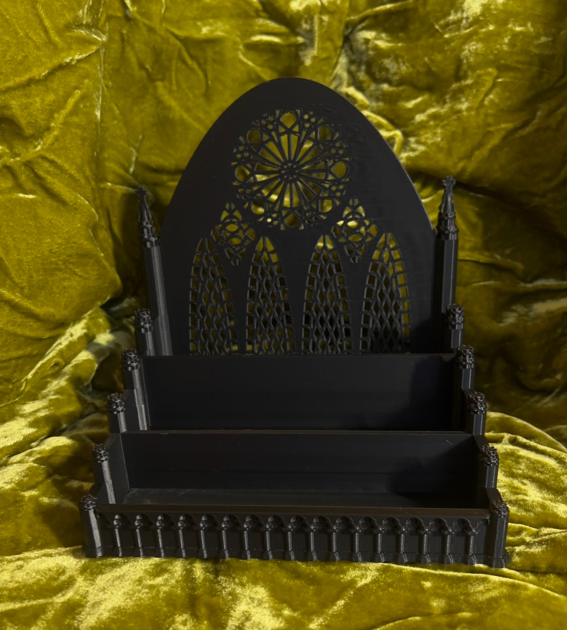 3D Printed Cathedral Nail Polish/Tattoo Ink Stand ** MADE TO ORDER **