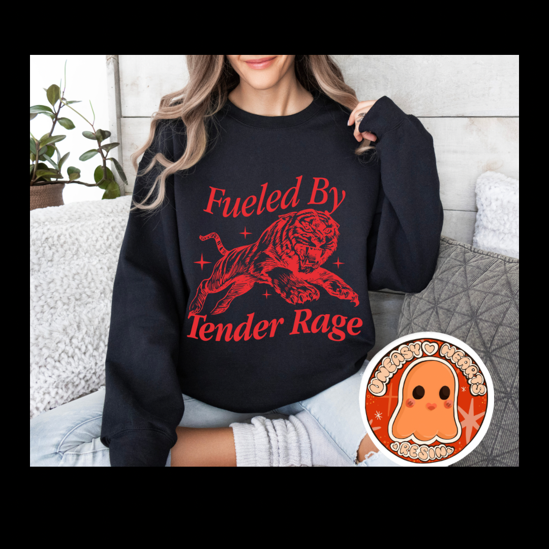 Tender Rage Crewneck or Tshirt