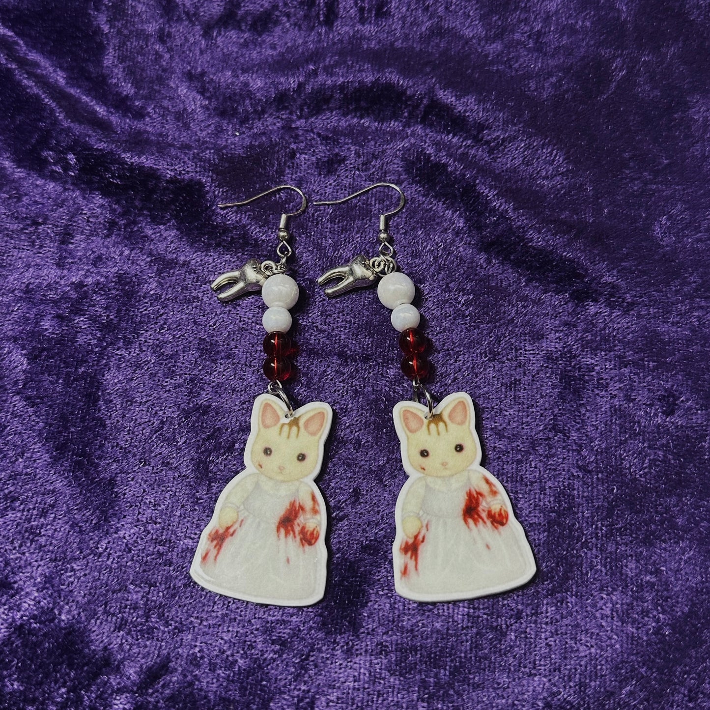 Calico Killer Earrings