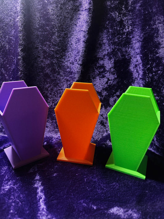 3D Printed Coffin Brush/Pencil Holders