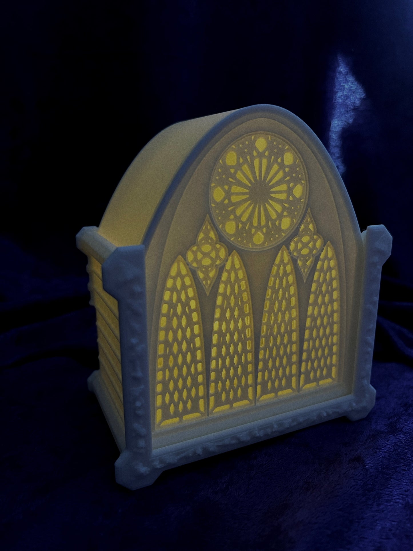 ♰ Cathedral Window Trinket Box ♰