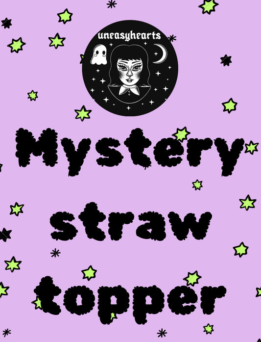 Mystery Straw Topper