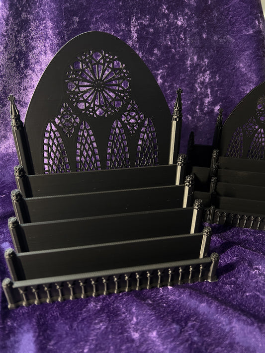 3D Printed Large Gothic Cathedral Makeup Palette Holder *MADE TO ORDER  1/2 WEEK WAIT*