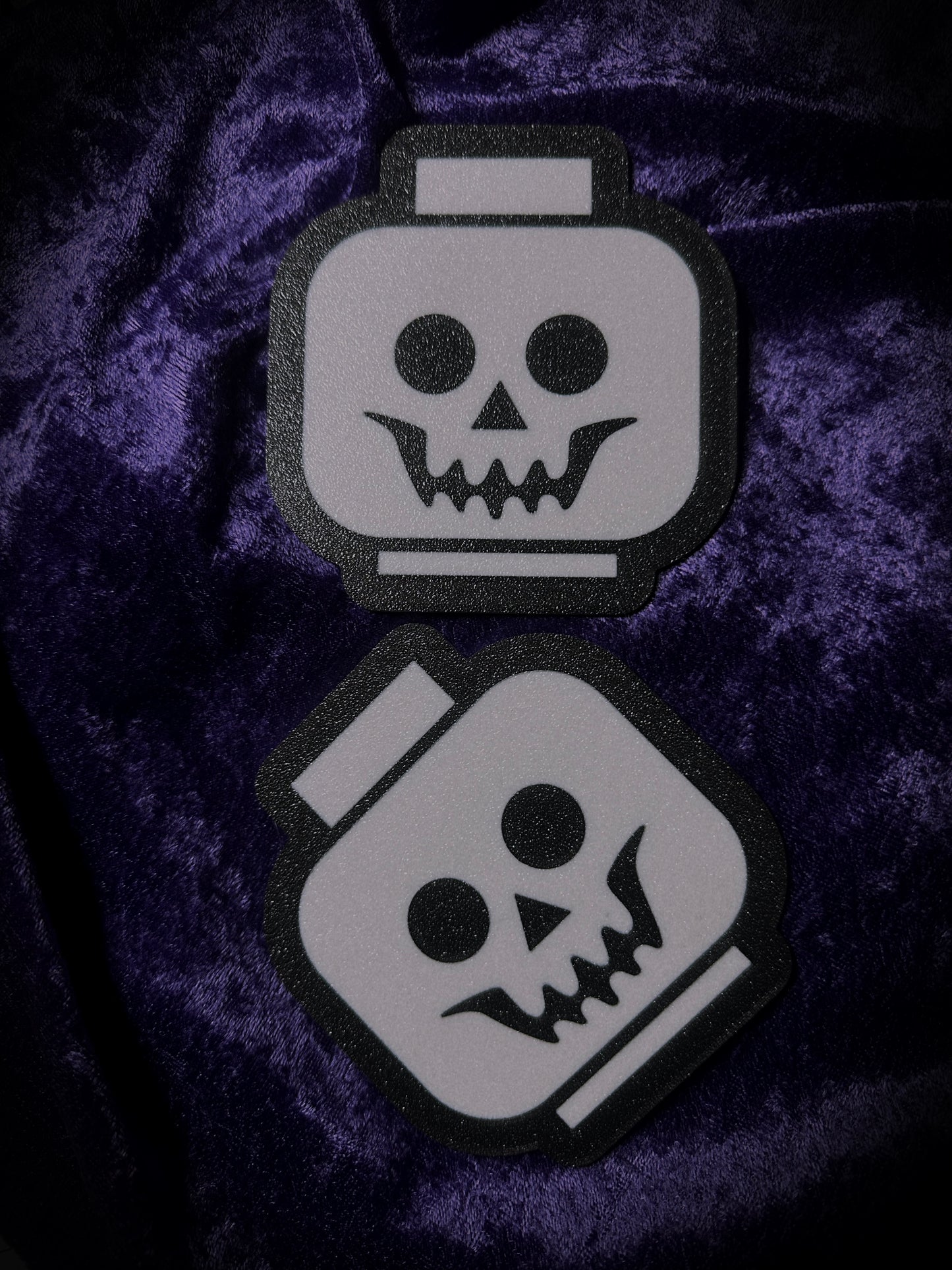 Skelly Brick Head Coaster (2 set)