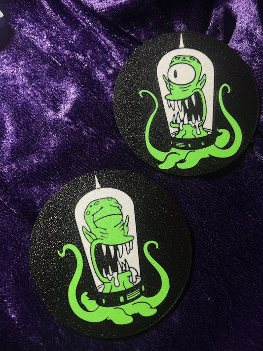 Aliens of Horror 2 Coaster Set