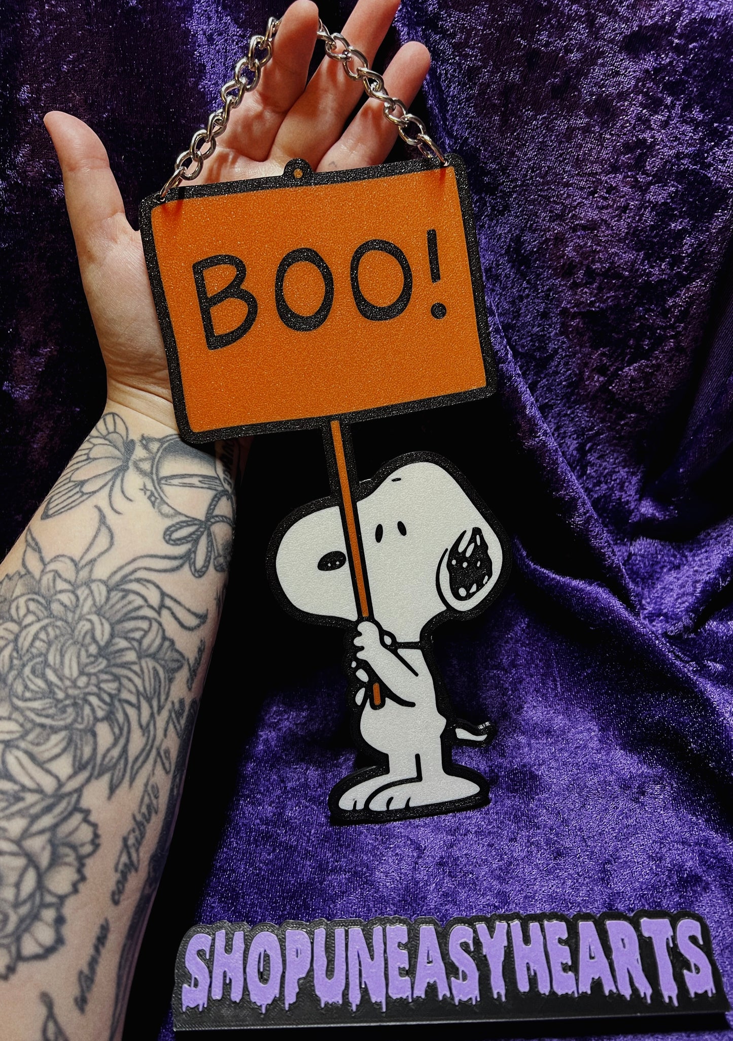 Snoopy Halloween Wall Hanging